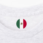 Mexicaanse vlag labels (Aangebracht)