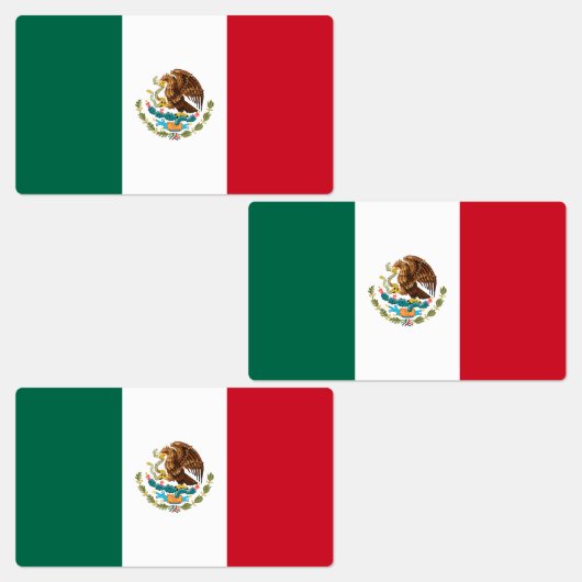 Mexicaanse vlag labels (Groep)