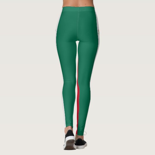 Mexicaanse vlag leggings (Achterkant)
