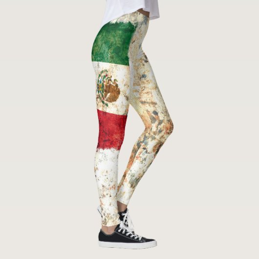 Mexicaanse vlag leggings (Rechts)