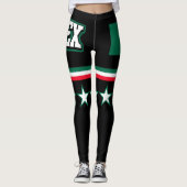 Mexicaanse vlag leggings (Voorkant)