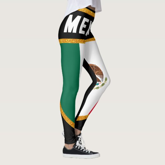 Mexicaanse vlag leggings (Rechts)