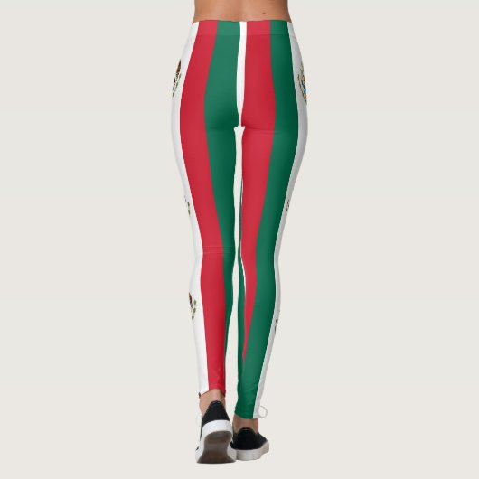 Mexicaanse vlag leggings (Achterkant)