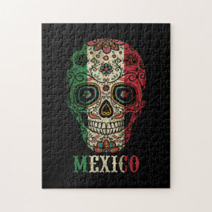Mexicaanse vlag legpuzzel