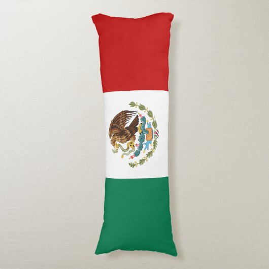 Mexicaanse vlag lichaamskussen (Voorkant Verticaal)