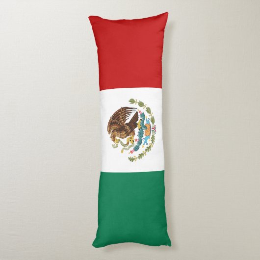 Mexicaanse vlag lichaamskussen (Achterkant (Verticaal))