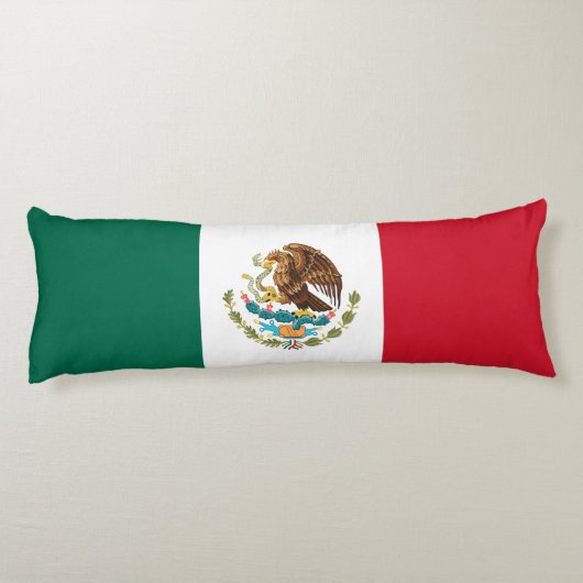 Mexicaanse vlag lichaamskussen (Achterkant)