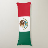Mexicaanse vlag lichaamskussen (Voorkant Verticaal)