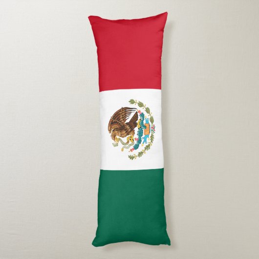 Mexicaanse vlag lichaamskussen (Achterkant (Verticaal))