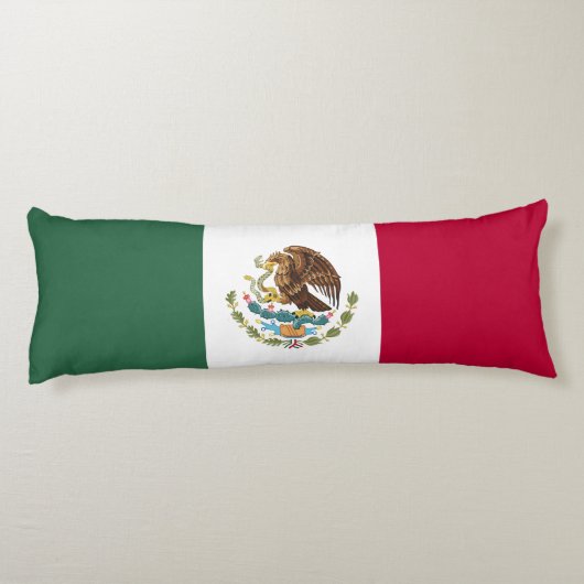 Mexicaanse vlag lichaamskussen (Achterkant)