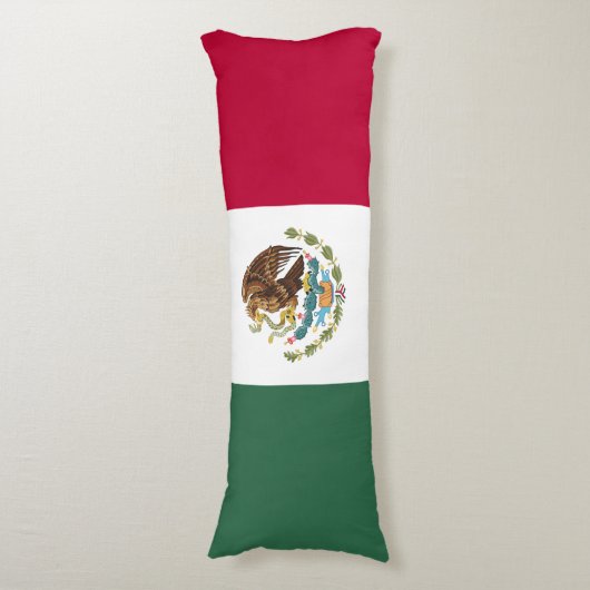 Mexicaanse vlag lichaamskussen (Voorkant Verticaal)
