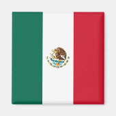 Mexicaanse vlag magneet (Voorkant)