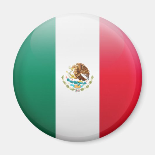 Mexicaanse vlag magneet (Voorkant)