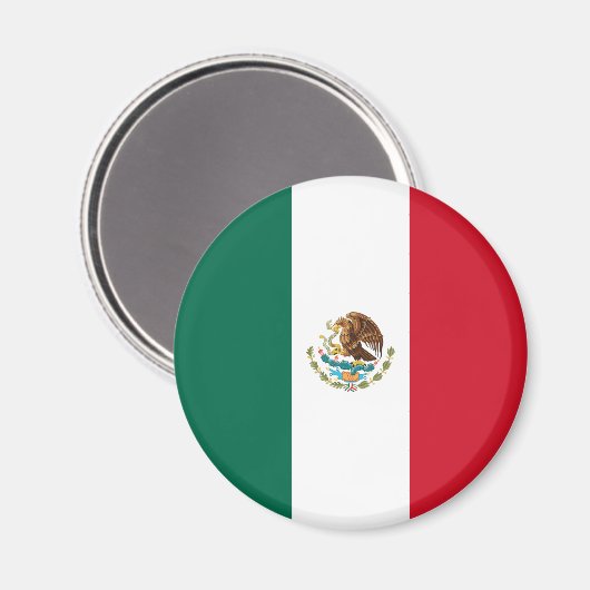 Mexicaanse vlag magneet (Voorkant / Achterkant)