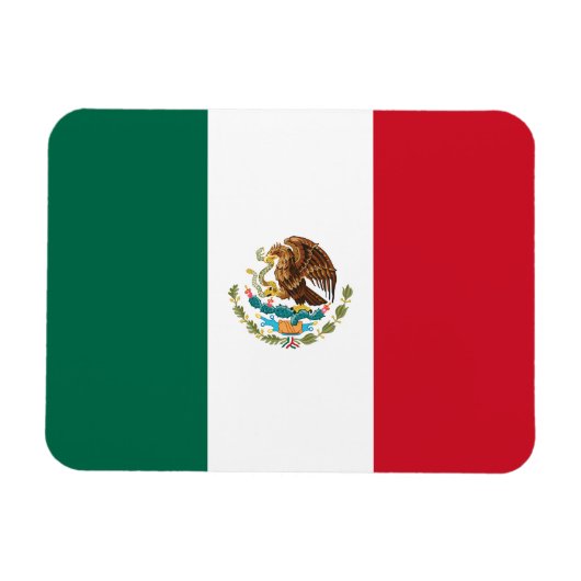 Mexicaanse vlag magneet (Horizontaal)