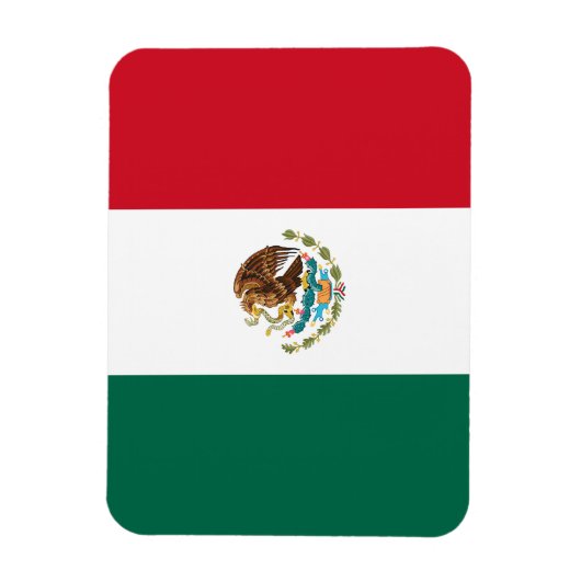 Mexicaanse vlag magneet (Verticaal)