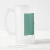 Mexicaanse vlag matglas bierpul (Links)