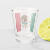 Mexicaanse vlag & Mexicaanse patriot/sportfan Shot Glas (Achterkant)