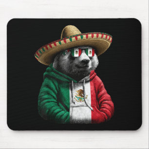 Mexicaanse vlag Mexicaanse trots Mexicaanse wortel Muismat