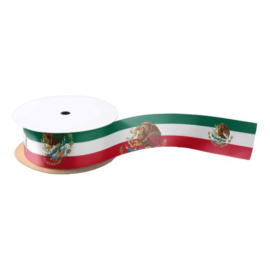 Mexicaanse vlag & Mexicaanse verjaardagspartij /sp Satijnen Lint (Spoel)