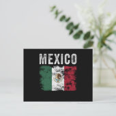 Mexicaanse vlag - Mexicaanse vlag Briefkaart (Staand voorkant)