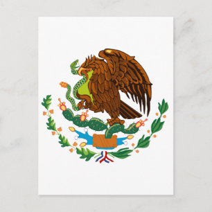 Mexicaanse vlag / Mexicaanse wapenstilstand Briefkaart