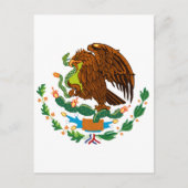 Mexicaanse vlag / Mexicaanse wapenstilstand Briefkaart (Voorkant)