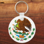 Mexicaanse vlag / Mexicaanse wapenstilstand Sleutelhanger (Voorkant)