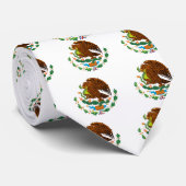 Mexicaanse vlag / Mexicaanse wapenstilstand Stropdas (Opgerold)