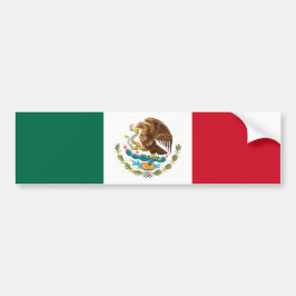 Mexicaanse vlag (Mexico) Bumpersticker