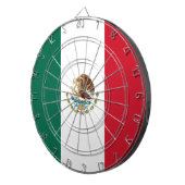 Mexicaanse vlag (Mexico) Dartbord (Voorkant Rechts)