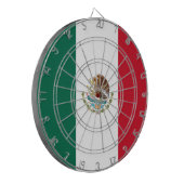 Mexicaanse vlag (Mexico) Dartbord (Voorkant Links)