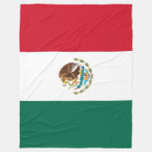 Mexicaanse vlag (Mexico) Fleece Deken (Voorkant)