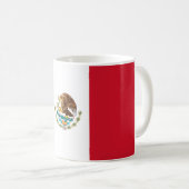Mexicaanse vlag (Mexico) Koffiemok (Voorkant rechts)