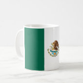Mexicaanse vlag (Mexico) Koffiemok (Voorkant links)