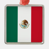 Mexicaanse vlag (Mexico) Metalen Ornament (Voorkant)