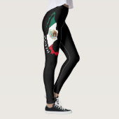 Mexicaanse vlag Mexico Modern stretch stripe Leggings (Rechts)