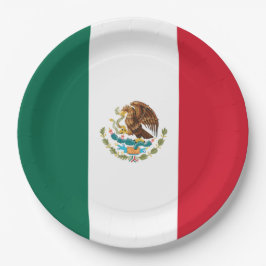 Mexicaanse vlag (Mexico) Papieren Bordje