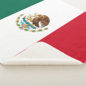 Mexicaanse vlag (Mexico) Sherpa Deken (3/4)