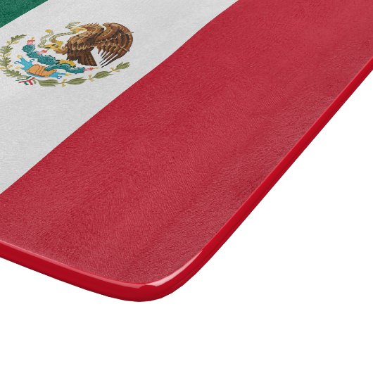 Mexicaanse vlag (Mexico) Snijplank (Hoek)