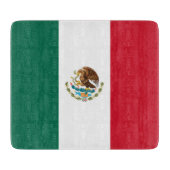 Mexicaanse vlag (Mexico) Snijplank (Voorkant)