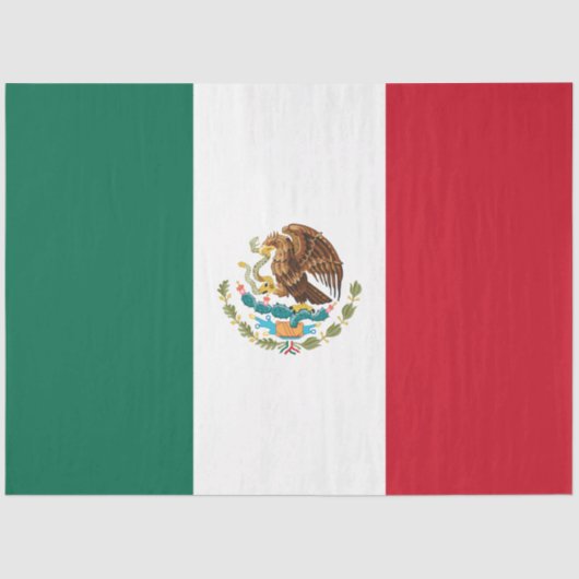 Mexicaanse vlag (Mexico) Tissuepapier (Voorkant)