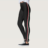 Mexicaanse vlag Mexico Women's Modern Logo stripe Leggings (Links)