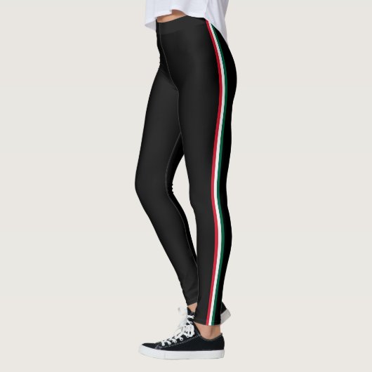 Mexicaanse vlag Mexico Women's Modern Logo stripe Leggings (Links)