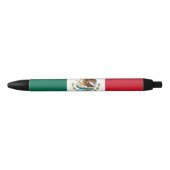 Mexicaanse vlag (Mexico) Zwarte Inkt Pen (Voorkant)