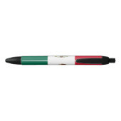 Mexicaanse vlag (Mexico) Zwarte Inkt Pen (Achterkant)