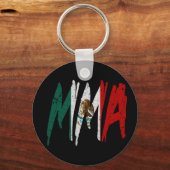 Mexicaanse vlag MMA Sleutelhanger (Voorkant)