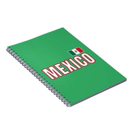 Mexicaanse vlag notitieboek (Rechterzijde)
