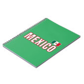 Mexicaanse vlag notitieboek (Linkerzijde)