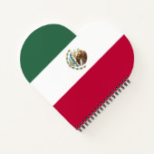 Mexicaanse vlag notitieboek (Achterkant)